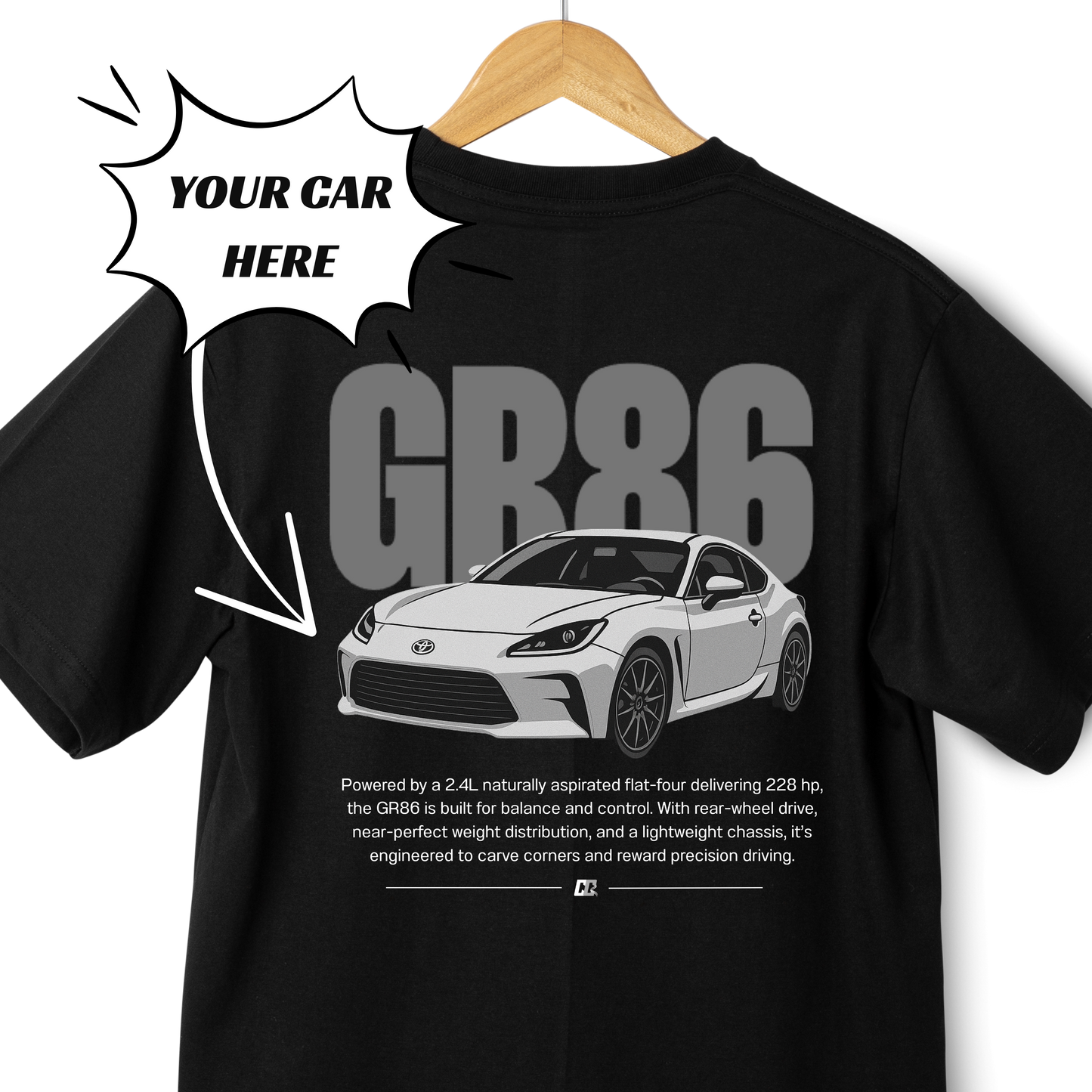 Your Car Custom Tee - Bold