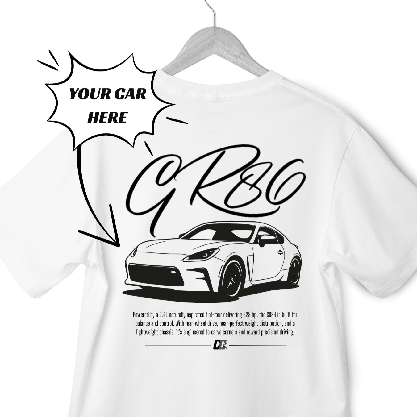 Your Car Custom Tee - Light