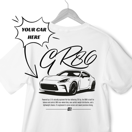 Your Car Custom Tee - Light