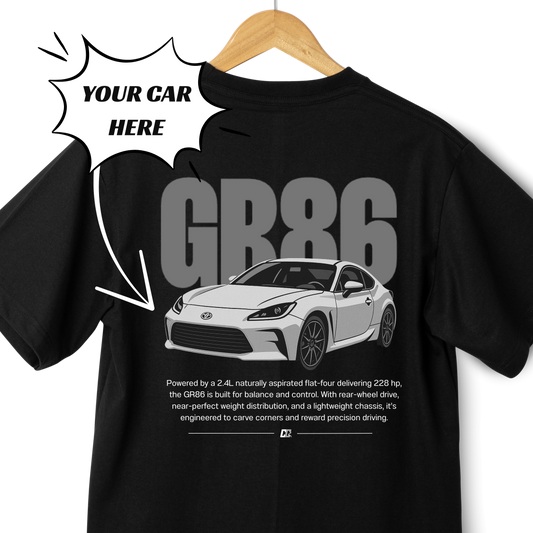 Your Car Custom Tee - Bold